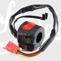 Comutador de luzes, com abertura de ar, piscas, buzina e motor de arranque