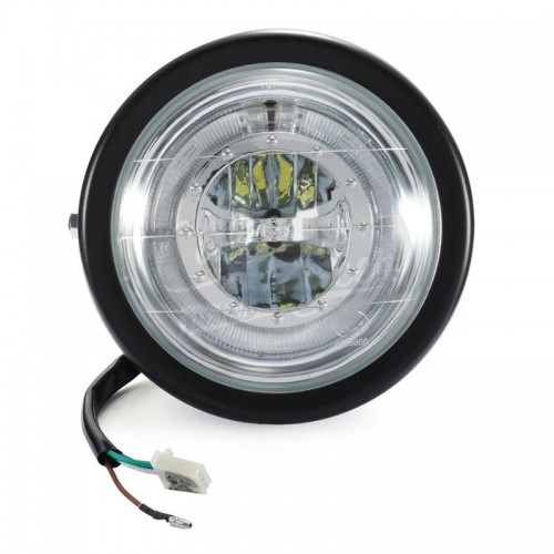 Farol LED com anel de luz