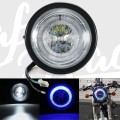 Farol LED com anel de luz