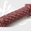 Punhos cafe racer castanhos - Abertos